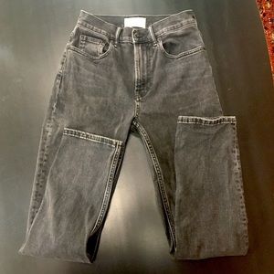 Everlane Washed Black Jeans